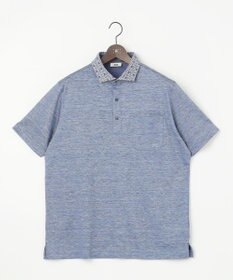 JOSEPH ABBOUD 【キングサイズ・吸水速乾】リネンハニカム ポロシャツ