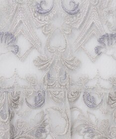 GRACE CONTINENTAL ラメオーナメントミニドレス