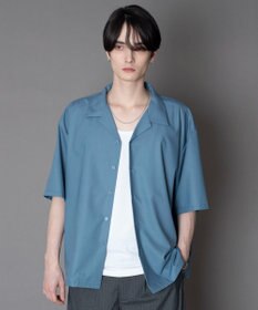 WEGO 【ユニセックス着用ITEM/SMLサイズ展開】 TRオープンカラーシャツ（SS）