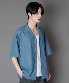 WEGO 【ユニセックス着用ITEM/SMLサイズ展開】 TRオープンカラーシャツ（SS）