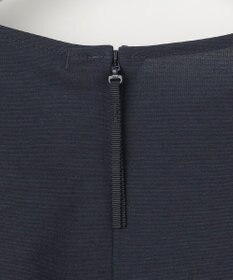 自由区 【接触冷感・UVカット・吸水速乾・抗菌防臭・洗える】ハイツイストポンチペプラム カットソー