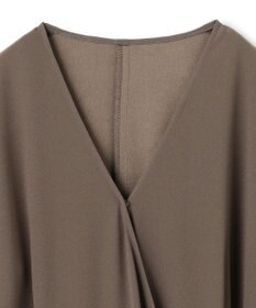 BEIGE， 【L-size】CINDY / カシュクールワンピース