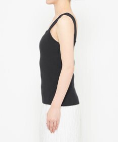 uncrave リネンニット スクエアタンクトップ