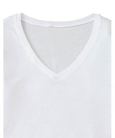 WACOAL MEN 綿混インナー Vネック ８分袖 しっかりあたたかい 保温性 肌側起毛 ストレッチ素材 逆三シルエット設計 メンズ GL5021 /ブロス