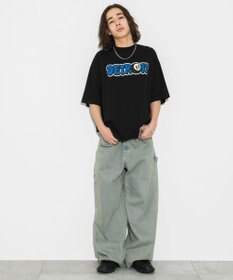 WEGO 【ユニセックス着用ITEM/ネックレス付き】アクセ付きグラフィックT（S）