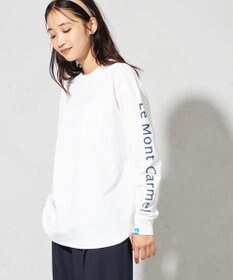 SHARE PARK LADIES 【UNISEX】吸水速乾 ショルダーロゴロングスリーブTシャツ（S・Mサイズ）