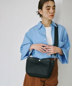 TOPKAPI 【Breath TOPKAPI】防水ナイロン レザーコンビ ショルダーバッグ