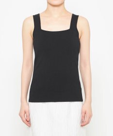 uncrave リネンニット スクエアタンクトップ