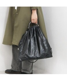 UNBILLION カシュカシュ cachecache / コンビ金手ハンドル2wayトート