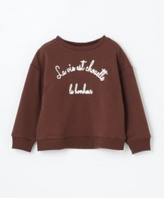 ANY KIDS 刺繍トレーナー