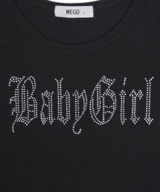 WEGO ラインストーンチビリブT