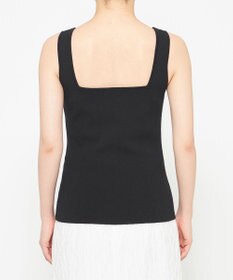 uncrave リネンニット スクエアタンクトップ