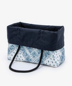 LeSportsac ML 2 WAY TOTE        /バンダナブリーズ/ディープシーブルー