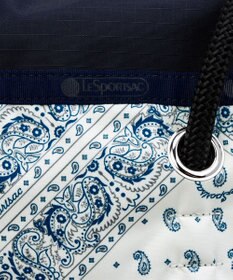 LeSportsac ML 2 WAY TOTE        /バンダナブリーズ/ディープシーブルー