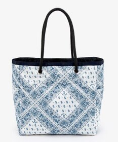 LeSportsac ML 2 WAY TOTE        /バンダナブリーズ/ディープシーブルー