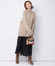 23区 【一部店舗限定/洗える】クレープシフォン フレア スカート