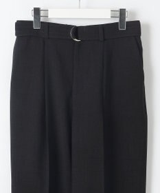 自由区 【カタログ掲載・セットアップ対応・接触冷感・UVカット・洗える】ライトリネンライクテーパード パンツ