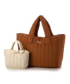 UNBILLION 【テレビ ドラマ着用アイテム】カシュカシュ cachecache / 親子キルティング刺繍トートバッグ