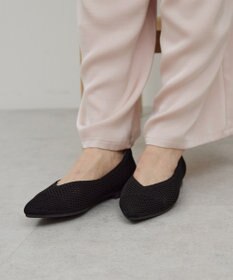 AMERICAN HOLIC 【整履き】メッシュニットフラットパンプス