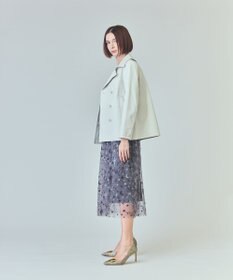 GRACE CONTINENTAL ラムレザーＰコート