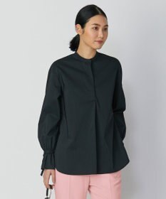 ICB 【洗える】エコナイロンストレッチ プルオーバーブラウス