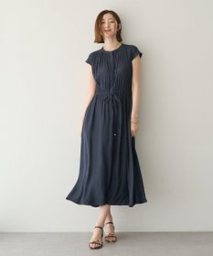 YECCA VECCA ギャザードロストワンピース