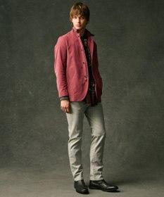 JOSEPH ABBOUD 【ストレッチ/パウダータッチ/JAPANファブリック】アーティローザストレッチジャケット