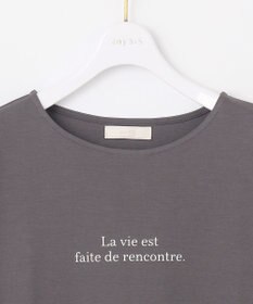 ANY SIS S 【撥水・汗ジミ防止・UVケア・洗える】スーピマスムース クロップド Tシャツ