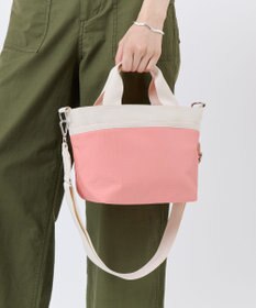 LeSportsac SMALL BUCKET TOTE/コーラルパンチ/メレンゲ