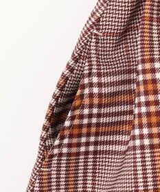 組曲 KIDS 【110-140cm】Chocolat de check ジャンパースカート