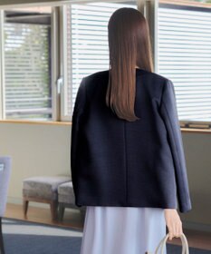 Tiaclasse 【洗える】ワッフルピケジャケット