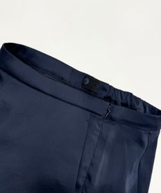 ICB 【MAG×スタイリストコラボ】シャイニーシアーニット×サテンストレートパンツ