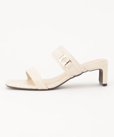 ANY SIS 【23.0~24.0cm】シアーメタルバックルヒール サンダル