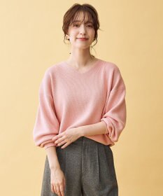 ANY 【8色展開】Vネックデイリーニット