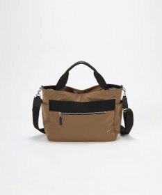 TOPKAPI 【Breath TOPKAPI】Train 防水ポリエステル ショルダー付き A4 トートバッグ / キャリー対応