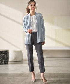 組曲 L 【WEB限定】セミウーステッド ニットカーディガン