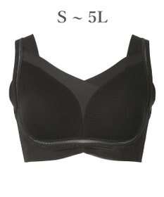 BRADELIS New York 【Yukine inc. 】ゆきねえモアソフト快適ホールドブラ24  接触冷感 ノンワイヤーでラクに補正 ブラジャー YH124201