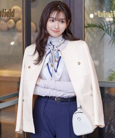 Tiaclasse 【洗える】ワッフルピケジャケット