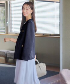 Tiaclasse 【洗える】ワッフルピケジャケット