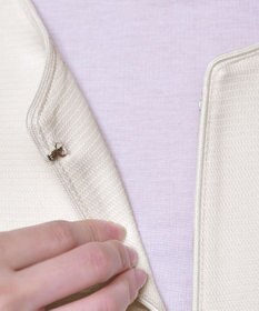 Tiaclasse 【洗える】ワッフルピケジャケット