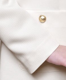 Tiaclasse 【洗える】ワッフルピケジャケット