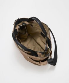 TOPKAPI 【Breath TOPKAPI】Train 防水ポリエステル ショルダー付き A4 トートバッグ / キャリー対応