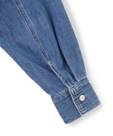ICB 【WEB限定・洗える】コットンソフトデニム ジャケット