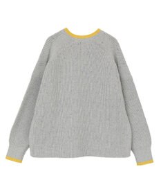 AMERICAN HOLIC 【WEB限定】配色ラインニットプルオーバー