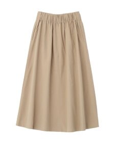 Green Parks 綿混やわらかタッチタックスカート