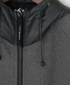 JOSEPH ABBOUD MOUNTAIN 【UNISEX】吸水速乾 バックフリースパーカー