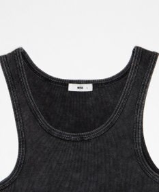 WEGO コットンリブタンクトップ