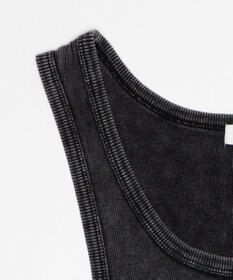 WEGO コットンリブタンクトップ