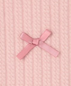 ANY KIDS ふくれジャガードリボンチュニック