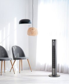 YAMATO テーブル＆キッチン 【Kirala Air】ハイブリッドタワーファン Mare / ブラック / KALHMABK000